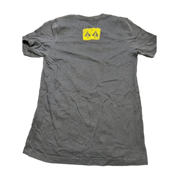 Jason Aldean They Don't Know Tour Shirt Navy Blue Yellow Graphic Canvas Size M - Picture 3 of 5